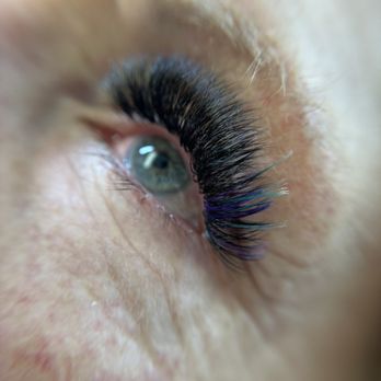 East County Lashes - Volume Lashes With Color - Eyelash Service Near Me - El Cajon , California