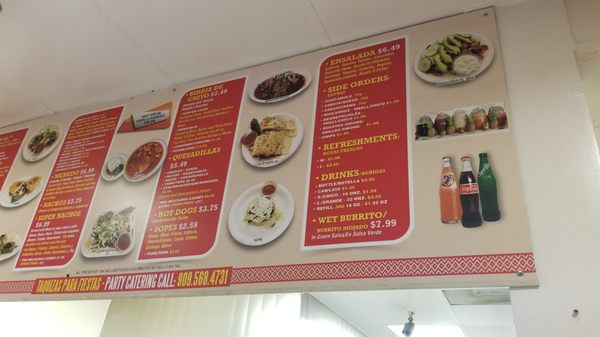 Menu photo 4 Taqueria El Jefe Pomona, CA
