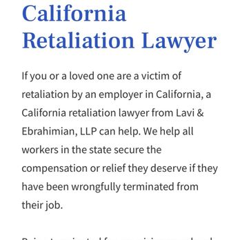 Lavi & Ebrahimian - Employment Law Near Me - Beverly Hills, California Lavi & Ebrahimian - Employment Law Near Me - Beverly Hills, California