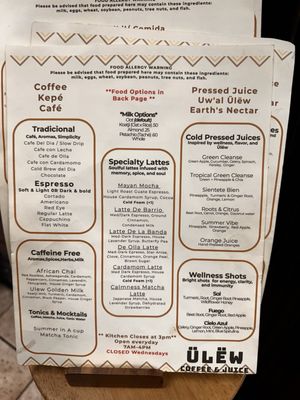 Menu photo 7 Ulew Coffee & Juice Los Angeles, CA Menu photo 7 Ulew Coffee & Juice Los Angeles, CA