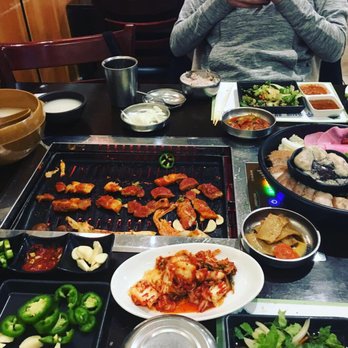Tofu House - Samgyupsal, and spicy pork on the the grill, and bossam and raw oyster - Korean Near Me - Aurora, Colorado Tofu House - Samgyupsal, and spicy pork on the the grill, and bossam and raw oyster - Korean Near Me - Aurora, Colorado