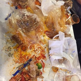 The Boiling Crab - The aftermath - Cajun/Creole Near Me - Burbank, California The Boiling Crab - The aftermath - Cajun/Creole Near Me - Burbank, California