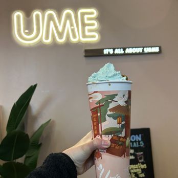 Ume Tea - White Peach Oolong Milk Tea - Bubble Tea Near Me - Los Angeles, California Ume Tea - White Peach Oolong Milk Tea - Bubble Tea Near Me - Los Angeles, California