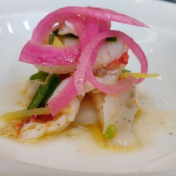 Mi Piace - DineLA Winter 2020. Lobster and Diver Scallop Ceviche - Italian Near Me - Pasadena, California