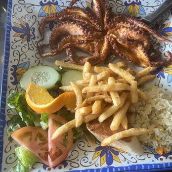 Mariscos El Barco - Pulpo sarandeado. It was ok. The texture was mushy but with good flavor - Seafood Near Me - Manassas, Virginia Mariscos El Barco - Pulpo sarandeado. It was ok. The texture was mushy but with good flavor - Seafood Near Me - Manassas, Virginia