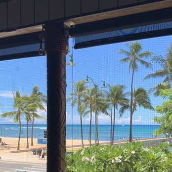 Lulu's Waikiki - My view of waikiki beach while i ate - Burgers Near Me - Honolulu, Hawaii Lulu's Waikiki - My view of waikiki beach while i ate - Burgers Near Me - Honolulu, Hawaii