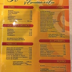 El Gran Café - Menu 2nd page