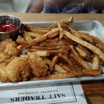 Salt Traders Coastal Cooking - kids meal: fried shrimp & fries - Seafood Near Me - Round Rock, Texas Salt Traders Coastal Cooking - kids meal: fried shrimp & fries - Seafood Near Me - Round Rock, Texas