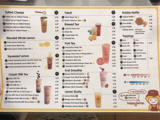 Menu photo 4 Happy Lemon Newport Beach, CA Menu photo 4 Happy Lemon Newport Beach, CA