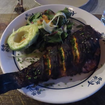 La Brasa - Roasted Bass Zarandeado from their Sonoran Fiesta - Mexican Near Me - Somerville, Massachusetts