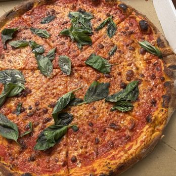 Lucia Pizza - NY Plain Pie - Pizza Near Me - New York, New York