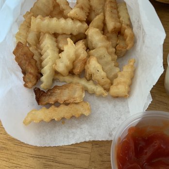 Chow Down Alley - Fries with no salt or seasoning (as requested). - Sandwiches Near Me - Jacksonville, Florida