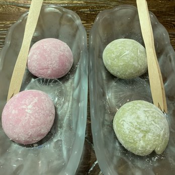 Tamashii Red - green tea mochi ice cream and strawberry - Ramen Near Me - Forest Hills, New York Tamashii Red - green tea mochi ice cream and strawberry - Ramen Near Me - Forest Hills, New York