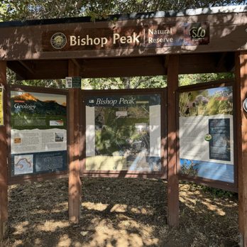 Bishop Peak - Entrance to three trial head. - Hiking Near Me - San Luis Obispo, California