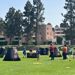 Camp Have A Blast - Dodgeball with shields and blow up things? Seems fun!