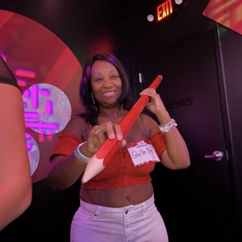 Great Big Game Show Houston - Giant pencil. Used to fill in the answers - Venues & Event Spaces Near Me - Houston, Texas Great Big Game Show Houston - Giant pencil. Used to fill in the answers - Venues & Event Spaces Near Me - Houston, Texas