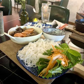 Love, Peace & Pho - Pork and Meatballs Vermicelli Bowl - Vietnamese Near Me - Nashville, Tennessee Love, Peace & Pho - Pork and Meatballs Vermicelli Bowl - Vietnamese Near Me - Nashville, Tennessee