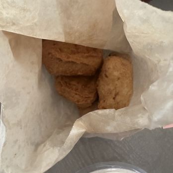 Hey, Sunshine Kitchen - Chickpea Nuggets (6 pieces) choose a sauce - Vegan Near Me - Culver City, California