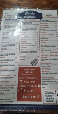 Menu photo 4 Sinisi’s On Main Anna, IL