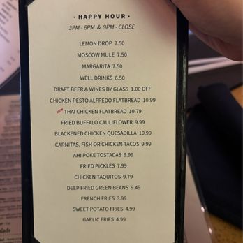 The Pour House - Happy Hour menu (as of May 2026) - New American Near Me - Chico, California