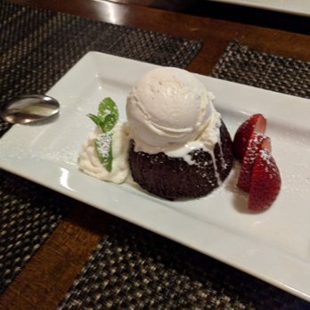 Basso Restaurant & Wine Bar - Chocolate lava cake - Mediterranean Near Me - Westport, Connecticut Basso Restaurant & Wine Bar - Chocolate lava cake - Mediterranean Near Me - Westport, Connecticut