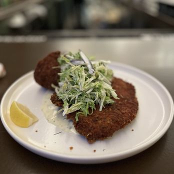 The Albany Ale & Oyster - Chicken Schnitzel - American Near Me - Albany, New York The Albany Ale & Oyster - Chicken Schnitzel - American Near Me - Albany, New York
