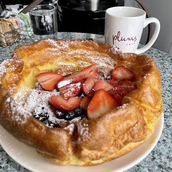Plums Cafe - Dutch added berries - Breakfast & Brunch Near Me - Costa Mesa, California