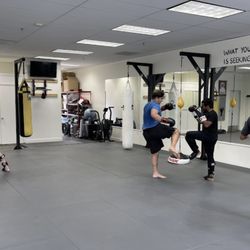 King Martial Arts Co. - Partner drills to practice technique.