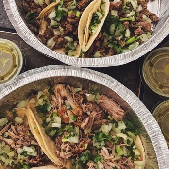 Aceituno's - 99 cent taco Tuesday!!! Carne Asada on top & Carnitas on bottom - Mexican Near Me - Kent, Washington