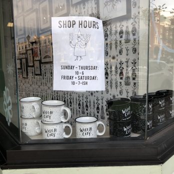HausWitch - Outside window - Spiritual Shop Near Me - Salem, Massachusetts