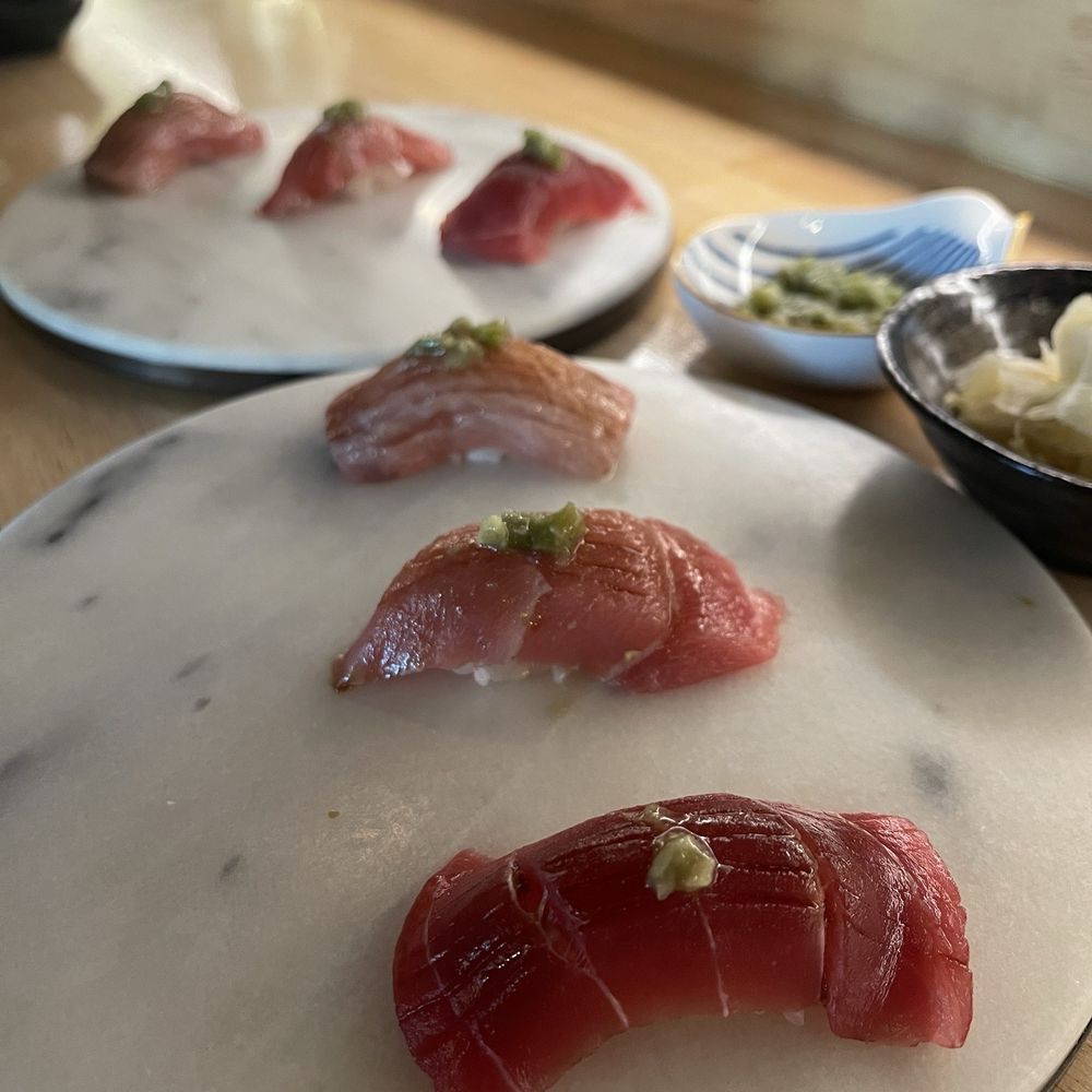 Akashiro - Akami Tuna, Chu-toro, O-toro - Sushi Bars Near Me - Fullerton, California