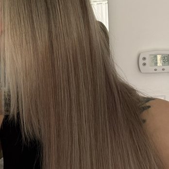 Zebra Hair Salon - After 2nd dyed job, when color wash out first time - Hair Salons Near Me - Brooklyn, New York Zebra Hair Salon - After 2nd dyed job, when color wash out first time - Hair Salons Near Me - Brooklyn, New York