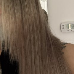 After 2nd dyed job, when color wash out first time