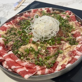Mokkoji Shabu Shabu - Marinated Toro - Fatty Belly. 32 piece share portion - Hot Pot Near Me - Orange, California