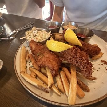 Courtyard Social - Hand Battered Fish & Chips - New American Near Me - Castle Rock, Colorado