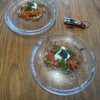 Sip Coffee Lounge - My Caviar & Crème Fraiche Dish! Epic! - Coffee & Tea Near Me - Anchorage, Alaska Sip Coffee Lounge - My Caviar & Crème Fraiche Dish! Epic! - Coffee & Tea Near Me - Anchorage, Alaska