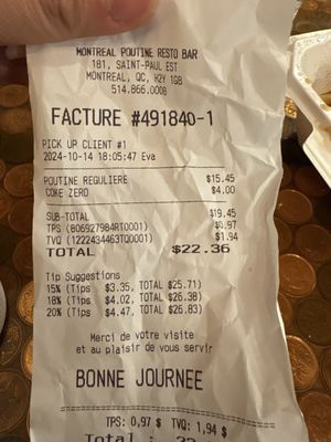 Montréal poutine by null