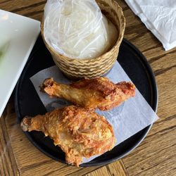 Fried Chicken and Rice