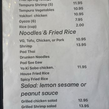 Thai Island - Menu - Thai Near Me - San Diego, California