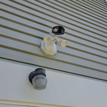 Its Electrical - Backyard camera installed by Eduardo and Mateo. - Electricians Near Me