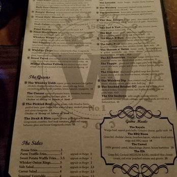 The Whiskey - Food menu - American Near Me - Orlando, Florida The Whiskey - Food menu - American Near Me - Orlando, Florida