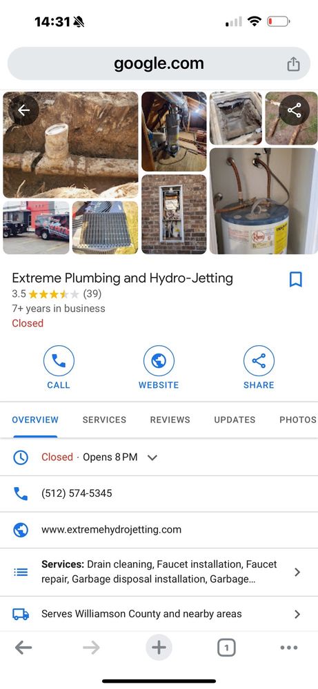 Slide of YB Plumbing