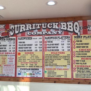 Currituck BBQ - Menu - Barbeque Near Me - Elizabeth City, North Carolina Currituck BBQ - Menu - Barbeque Near Me - Elizabeth City, North Carolina