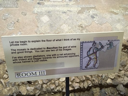 Brading Roman Villa by null