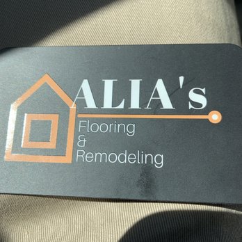 Alia’s Flooring & Remodeling - a close up of the label - General Contractors Near Me Alia’s Flooring & Remodeling - a close up of the label - General Contractors Near Me