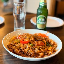 Time Thai Kitchen  - Pad Kee Mao with chicken
