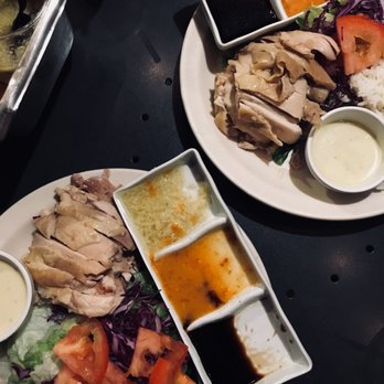 Savoy Kitchen - Hainan Chicken w/ Rice + Salad - Asian Fusion Near Me - Alhambra, California Savoy Kitchen - Hainan Chicken w/ Rice + Salad - Asian Fusion Near Me - Alhambra, California