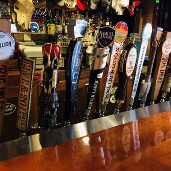 Whiskey Hill Saloon - a row of beer taps - Bars Near Me - Cassadaga, New York