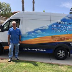 South County Air Conditioning & Heating - Cool van equipped with replacement parts to troubleshoot most basic issues.