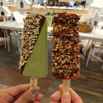 Popbar - Pistachio and strawberry - Desserts Near Me - Anaheim, California Popbar - Pistachio and strawberry - Desserts Near Me - Anaheim, California